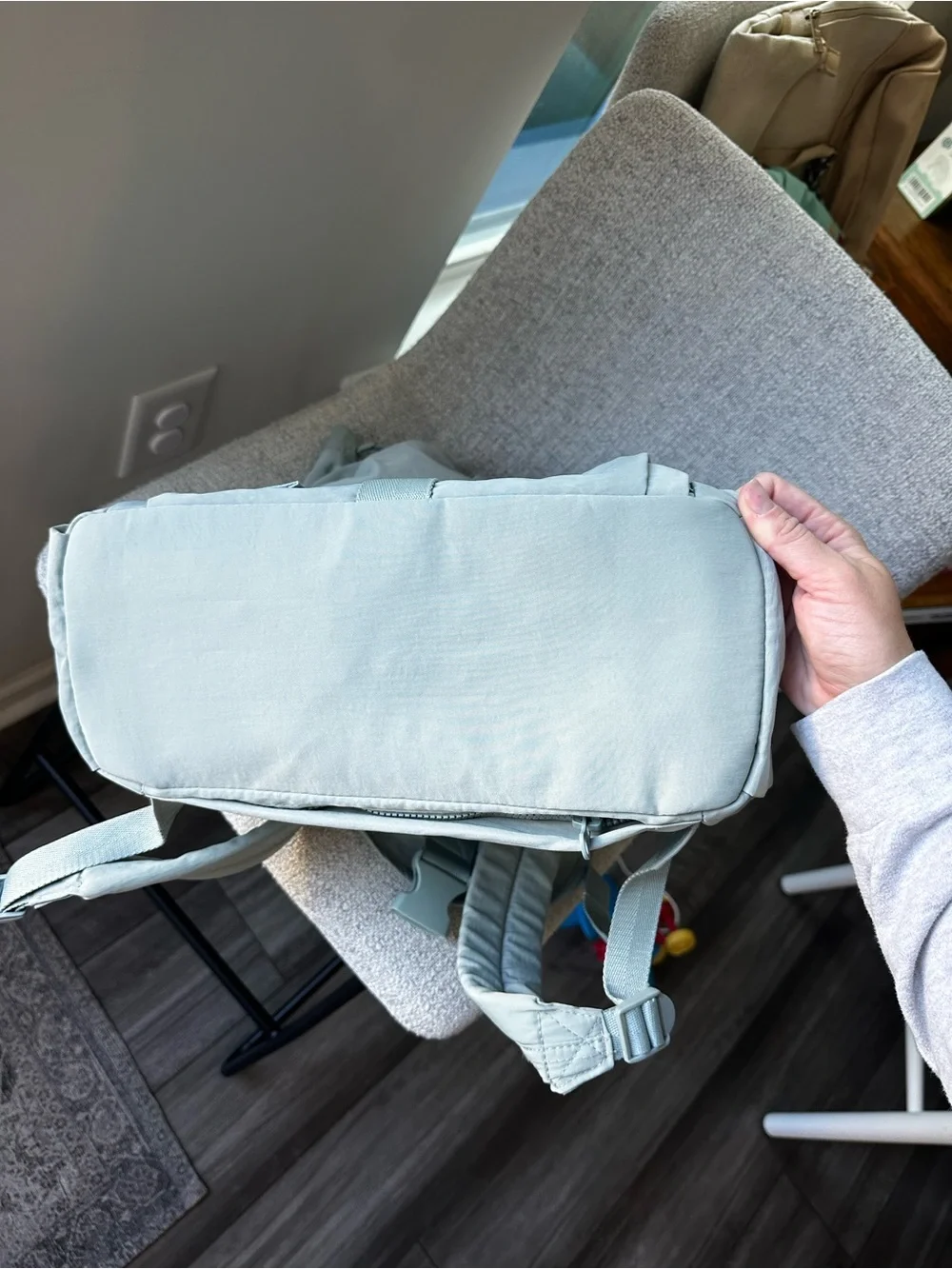 BEIS Sport Backpack in Slate
